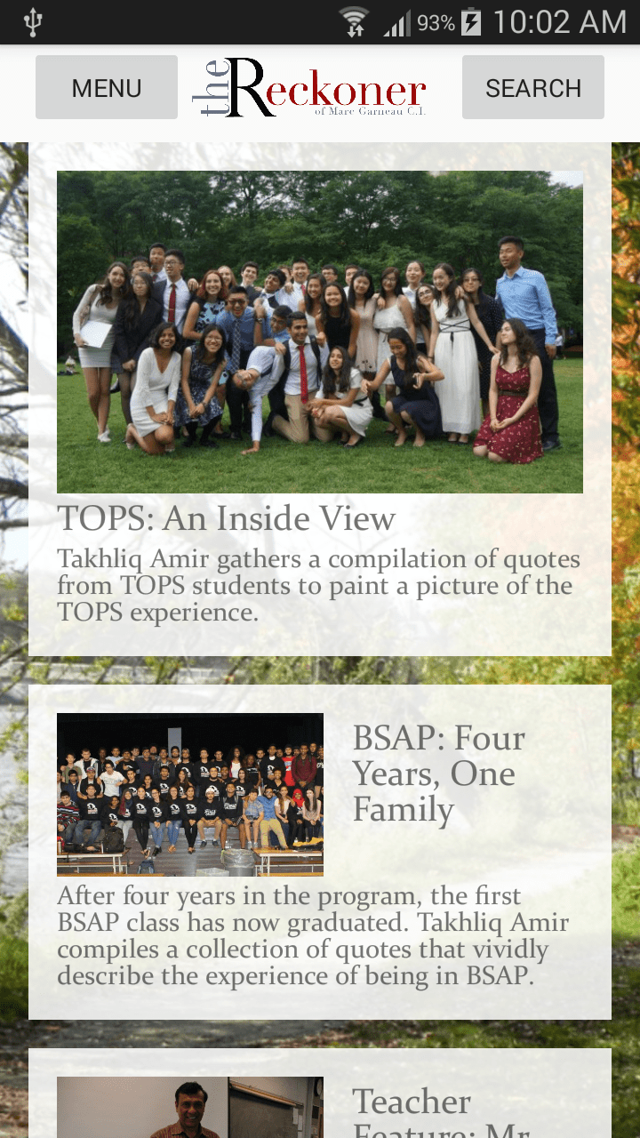 Final styling and layout